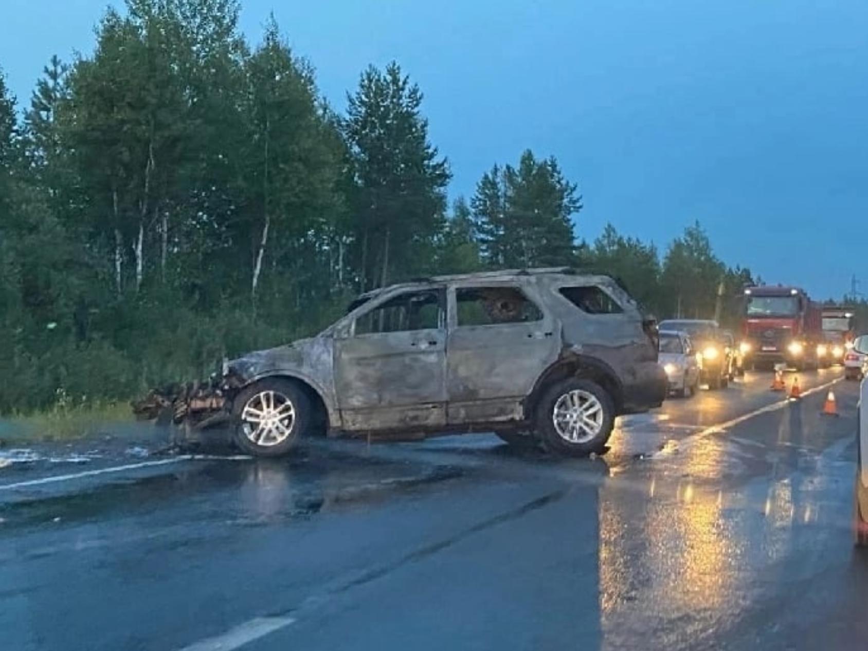 На подъезде к Северодвинску столкнулись два автомобиля — в аварии  пострадало двое детей