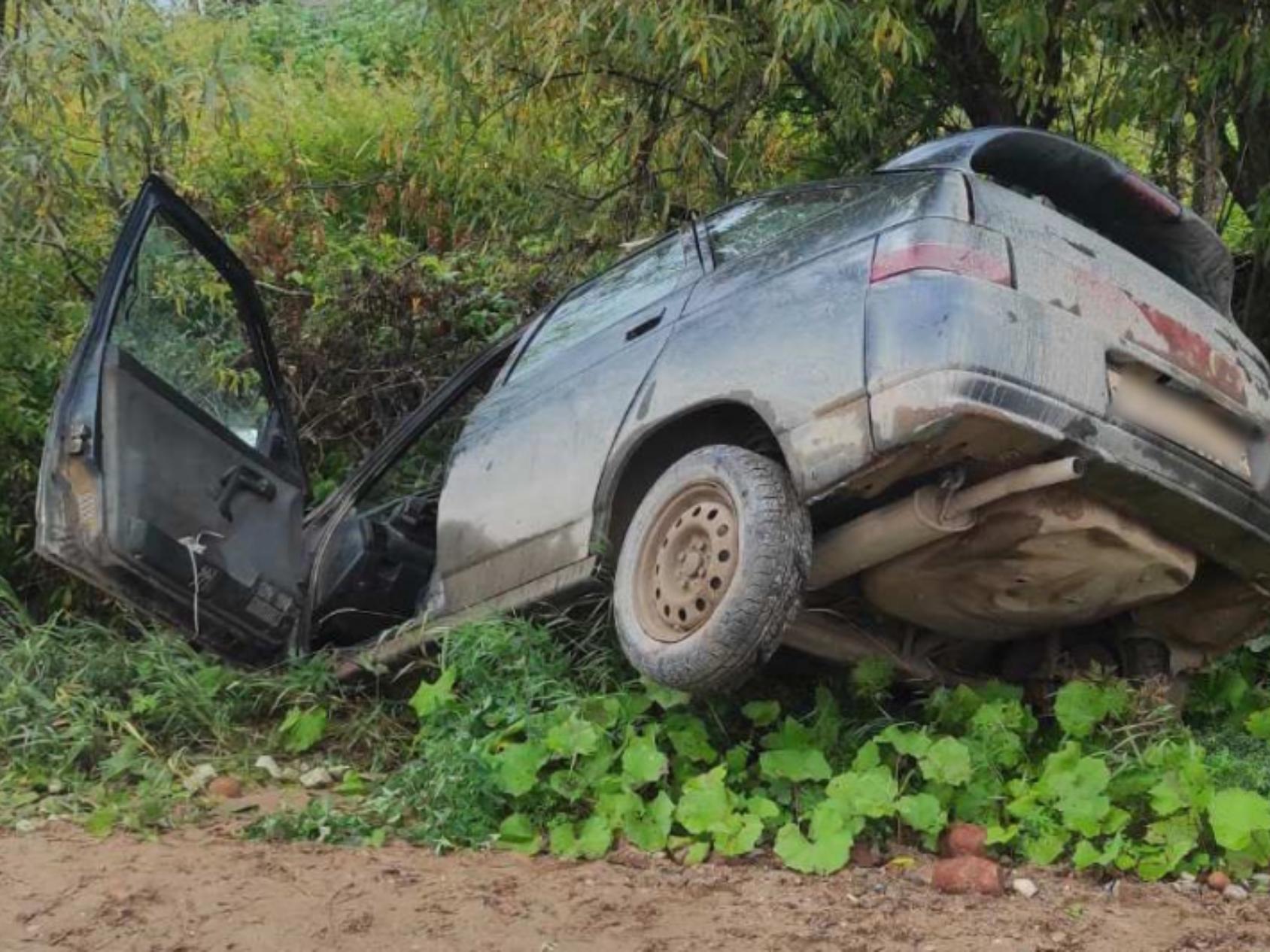 В съехавшем в кювет автомобиле в Пинежском районе обнаружено тело мужчины